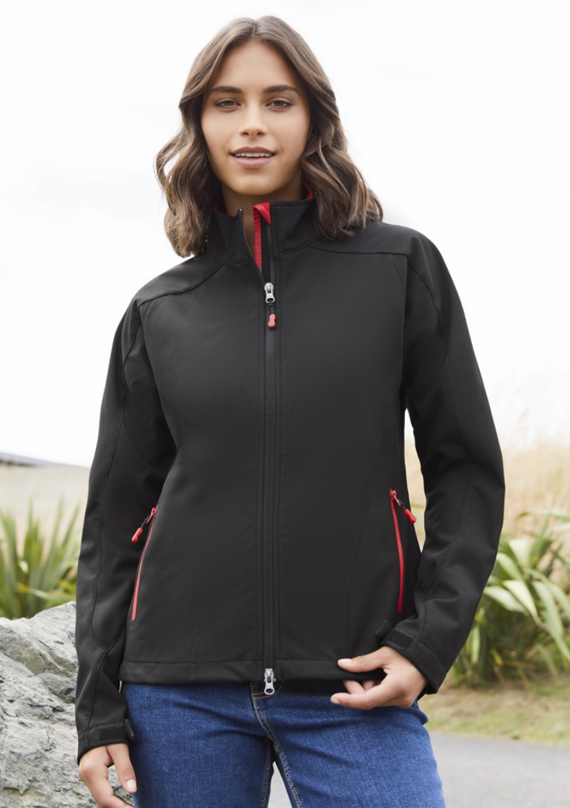 Picture of Biz Collection Womens Geneva BIZ TECH™ Soft Shell Jacket