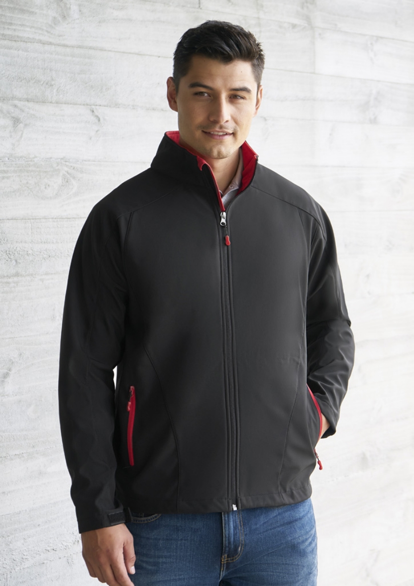 Picture of Biz Collection Mens Geneva BIZ TECH™ Soft Shell Jacket