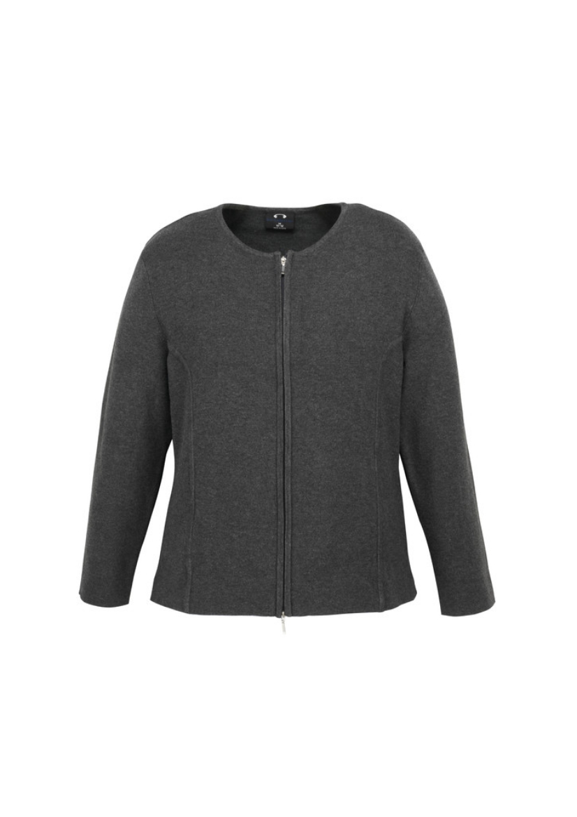 Picture of Biz Collection Ladies 2-Way Zip Cardigan