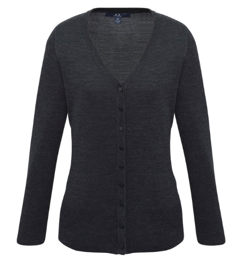 Picture of Biz Collection Ladies Milano Cardigan 50% Pre Shrunk Wool 50% Acrylic 12 Gauge