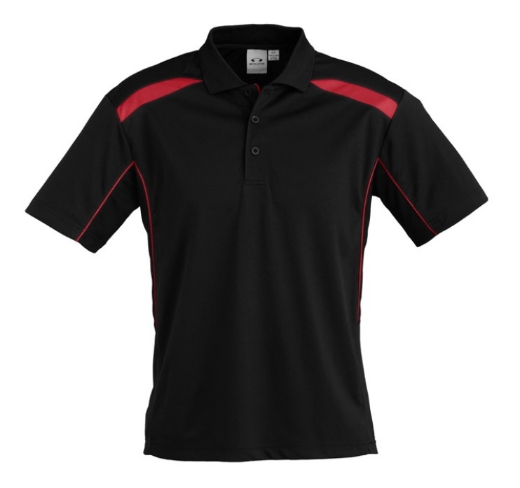 Picture of Biz Collection Mens United Polo Shirt BIZ COOL™ 100% Breathable Polyester 155gsm S/S