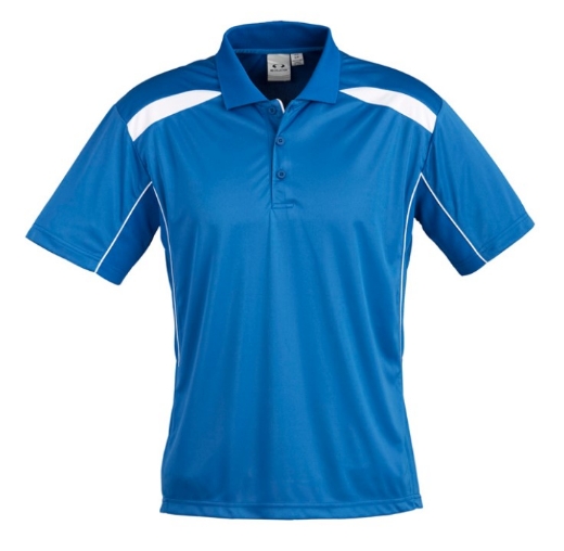 Picture of Biz Collection Mens United Polo Shirt BIZ COOL™ 100% Breathable Polyester 155gsm S/S