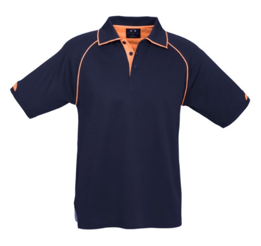 Picture of Biz Collection Mens  BIZ COOL™ Fusion Polo Shirt 180gsm S/S