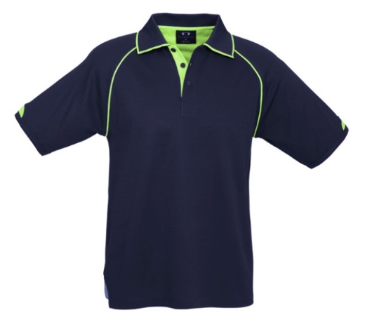 Picture of Biz Collection Mens  BIZ COOL™ Fusion Polo Shirt 180gsm S/S