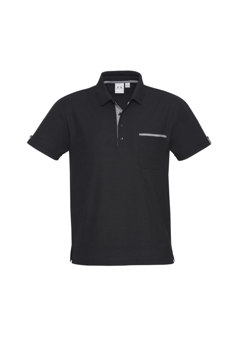 Picture of Biz Collection Mens Edge Polo 65% Polyester, 35% Cotton Low Pill Pique Knit 210 GSM