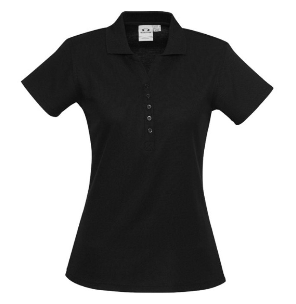 Picture of Biz Collection Womens Crew Polo Shirt 210gsm S/S