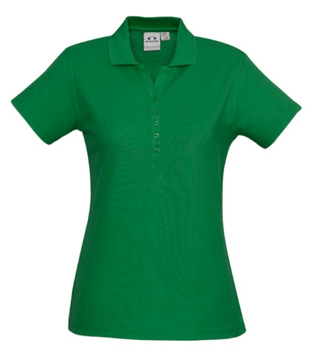 Picture of Biz Collection Womens Crew Polo Shirt 210gsm S/S