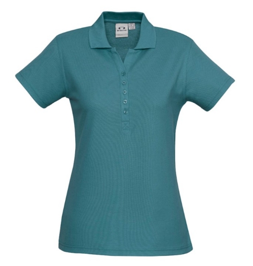 Picture of Biz Collection Womens Crew Polo Shirt 210gsm S/S