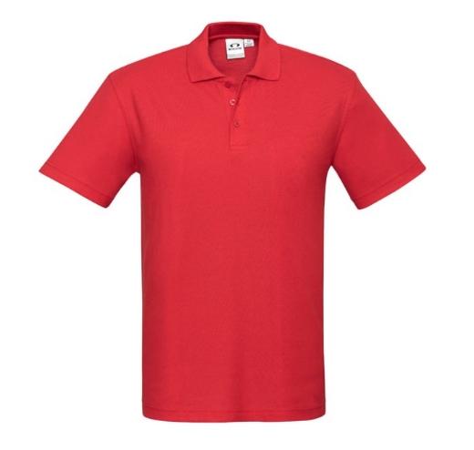 Picture of Biz Collection Mens Crew Polo Shirt 210gsm S/S