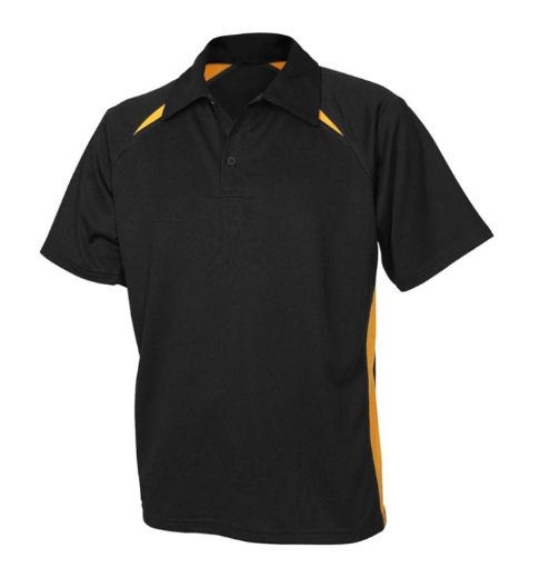 Picture of Biz Collection Mens Splice Polo Shirt 160gsm S/S