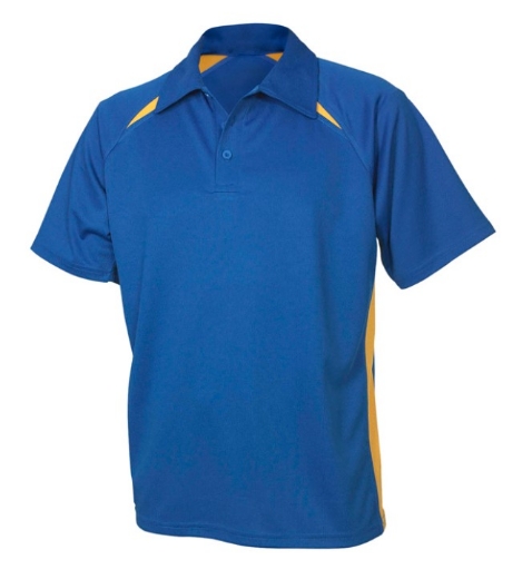 Picture of Biz Collection Mens Splice Polo Shirt 160gsm S/S