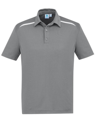 Picture of Biz Collection Mens Sonar Polo Shirt 80% BIZ COOL™ Polyester 20% Cotton Back Fabric 185gsm S/S