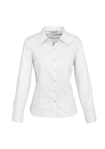 Picture of Biz Collection Womens Luxe Shirt 100% Cotton L/S