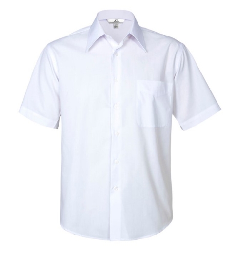 Picture of Biz Collection Mens S/S Metro Shirt  65% Polyester, 35% Cotton Poplin Fabric