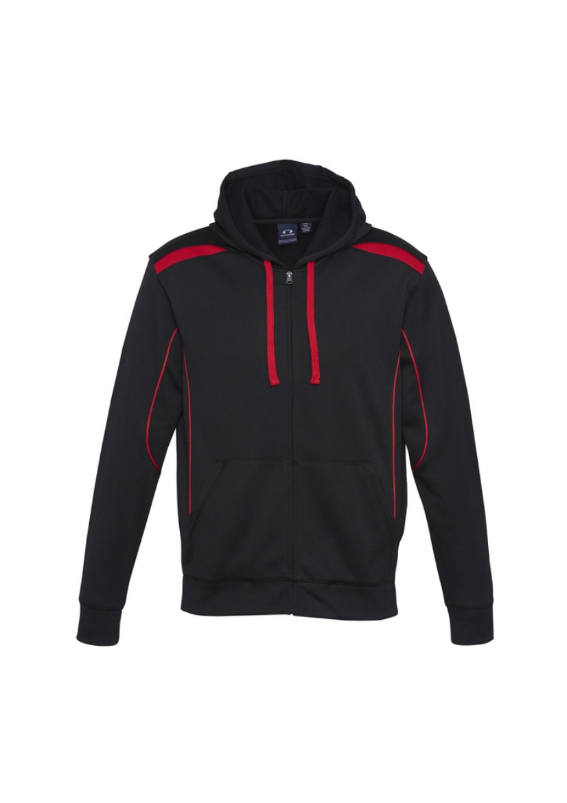 Picture of Biz Collection Mens United Hoodie with Full Zip 245gsm