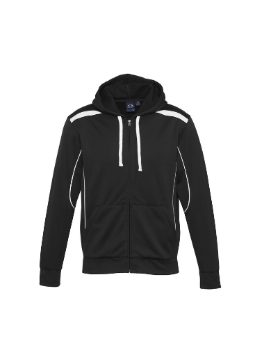Picture of Biz Collection Mens United Hoodie with Full Zip 245gsm