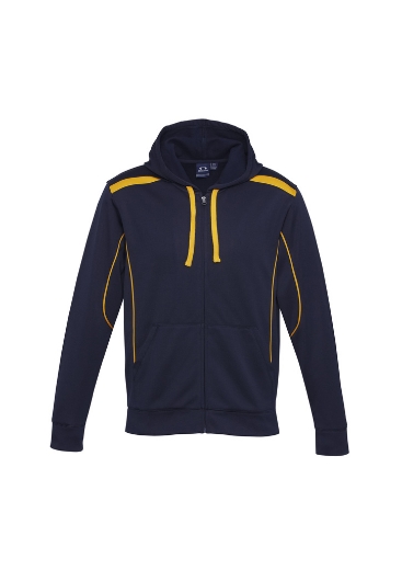 Picture of Biz Collection Mens United Hoodie with Full Zip 245gsm