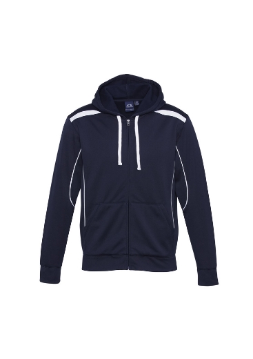 Picture of Biz Collection Mens United Hoodie with Full Zip 245gsm