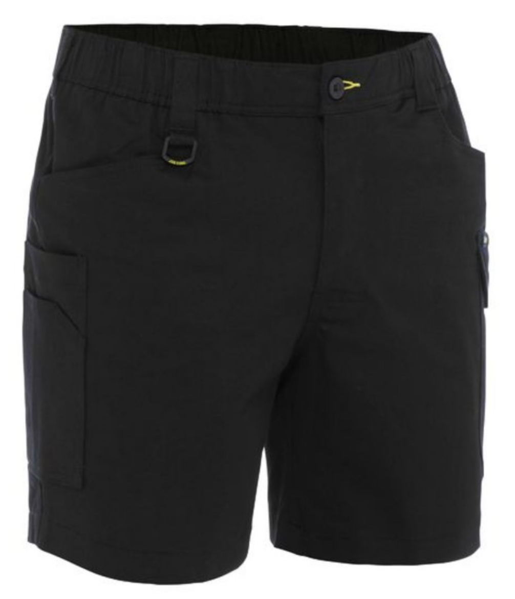 Picture of BISLEY Stretch Cotton Elastic Waist Cargo Short 280gsm