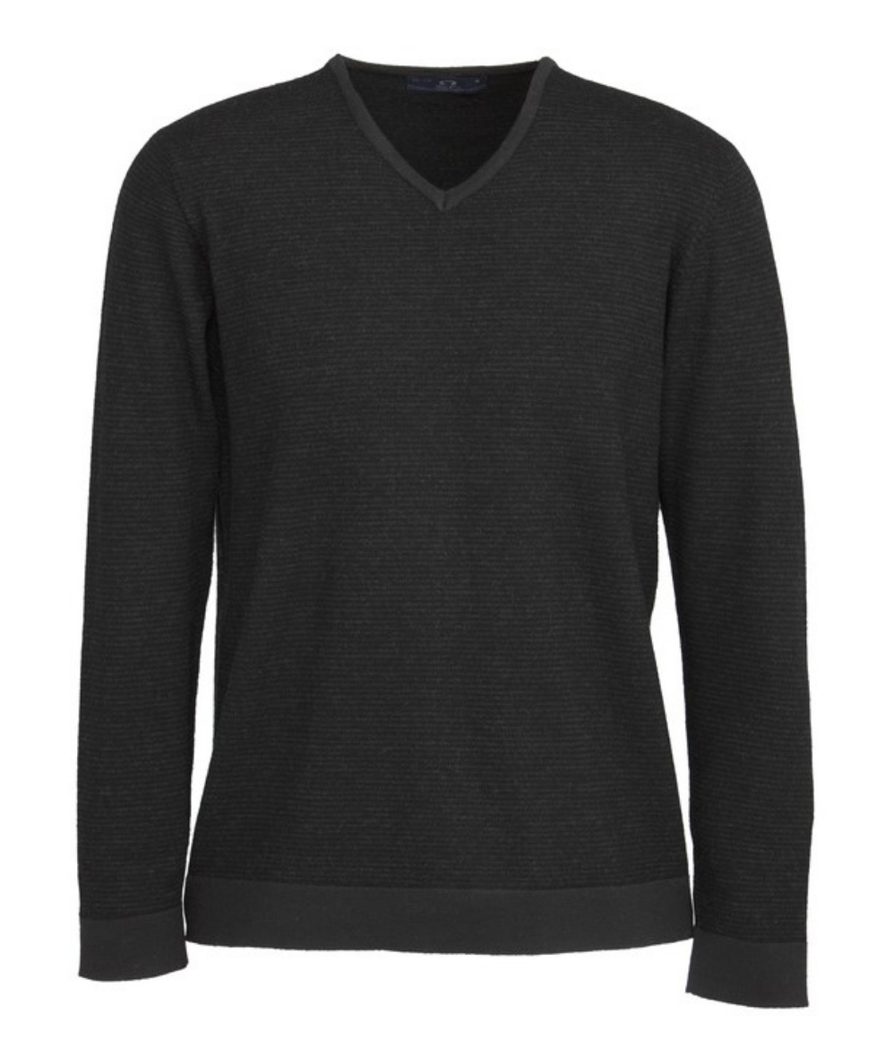 Picture of Biz Collection Black Mens Origin Merino Pullover100% Merino Wool 12 Gauge