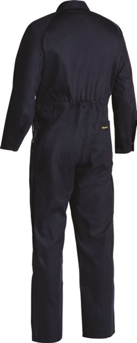 Picture of BISLEY Regular Weight Coveralls Dark Navy 100% Cotton Preshrunk Drill 310gsm