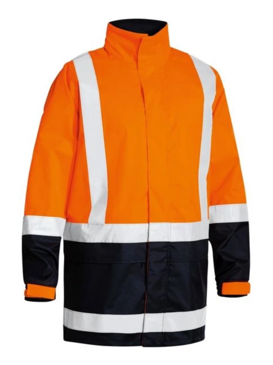 Picture of BISLEY Taped Hi Vis Rain Shell Jacket