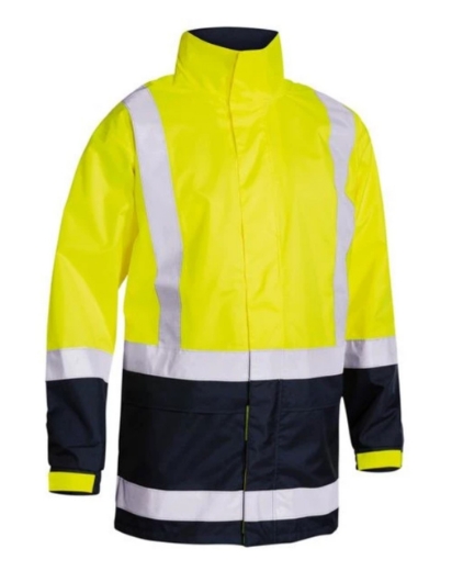 Picture of BISLEY Taped Hi Vis Rain Shell Jacket