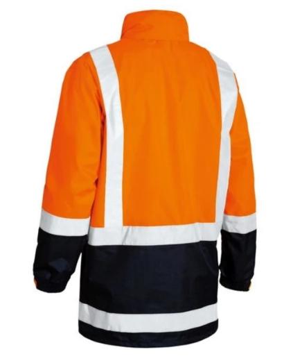 Picture of BISLEY Taped Hi Vis Rain Shell Jacket