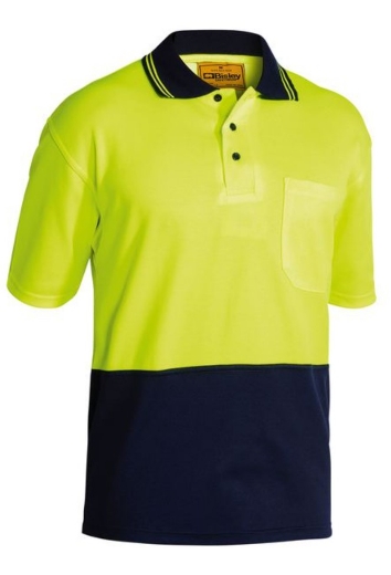 Picture of BISLEY Hi Vis Micromesh Polo Shirt 195gsm S/S
