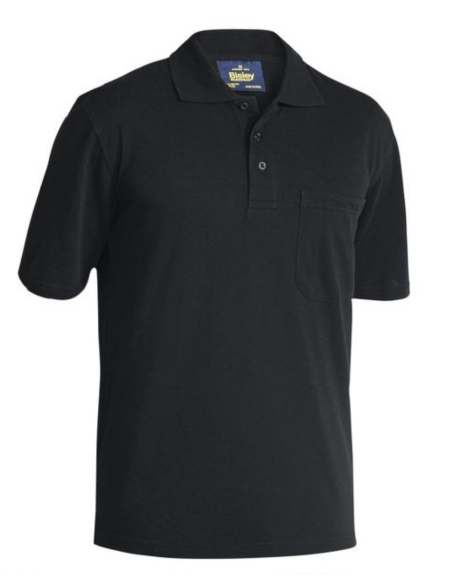 Picture of BISLEY Mens Poly/Cotton Polo Shirt 180gsm S/S