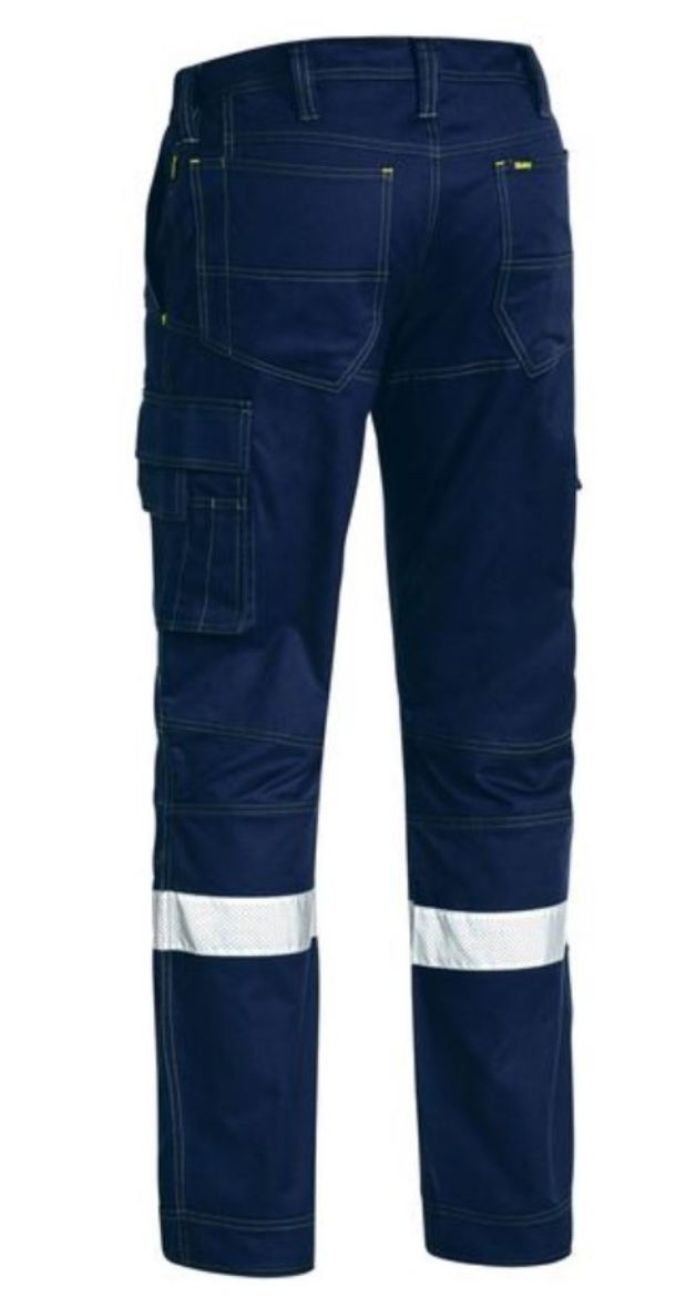 Picture of BISLEY X Airflow™ Taped Ripstop Engineered Navy Cargo Works Pants 240gsm