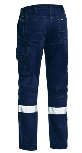 Picture of BISLEY X Airflow™ Taped Ripstop Engineered Navy Cargo Works Pants 240gsm
