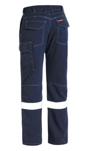 Picture of BISLEY TenCate Tecasafe® Plus 700 Taped Engineered FR Vented HRC2 Cargo Pants 238gsm