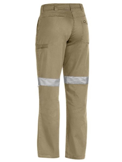 Picture of BISLEY WOMEN’S 3M TAPED COOL VENTED LW PANT 100% COTTON PRESHRUNK DRILL 190GSM