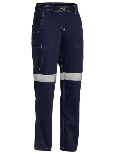 Picture of BISLEY WOMEN’S 3M TAPED COOL VENTED LW PANT 100% COTTON PRESHRUNK DRILL 190GSM