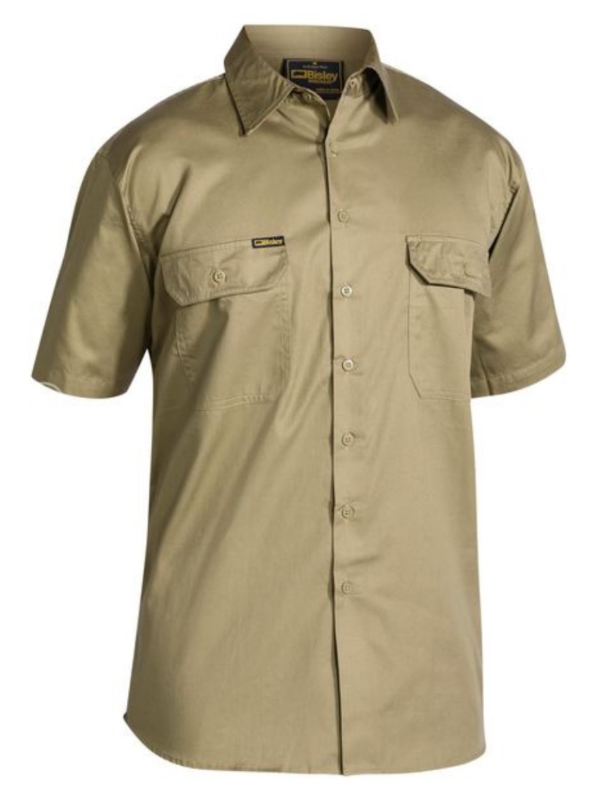 Picture of BISLEY Cool Lightweight Drill Shirt 100% Cotton Preshrunk Drill 155gsm