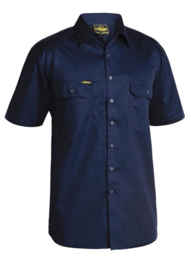 Picture of BISLEY Cool Lightweight Drill Shirt 100% Cotton Preshrunk Drill 155gsm