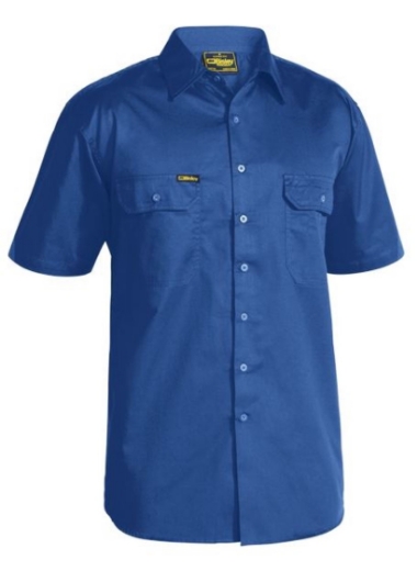 Picture of BISLEY Cool Lightweight Drill Shirt 100% Cotton Preshrunk Drill 155gsm