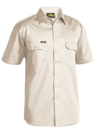 Picture of BISLEY Cool Lightweight Drill Shirt 100% Cotton Preshrunk Drill 155gsm