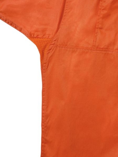 Picture of BISLEY Hi Vis Orange Cool Lightweight 100% Cotton Drill Shirt 155gsm L/S