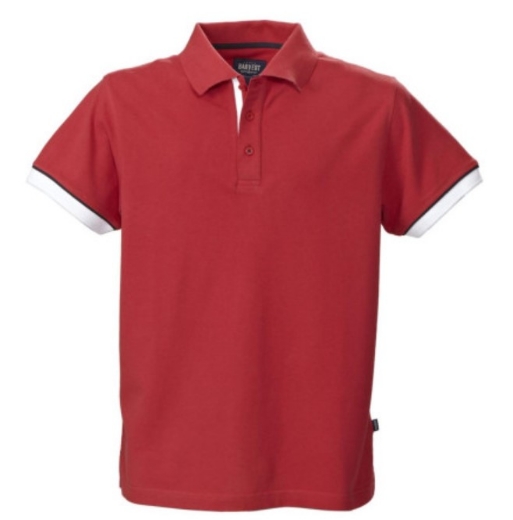 Picture of James Harvest Anderson Mens 100% Cotton with Elastane Polo Shirt S/S