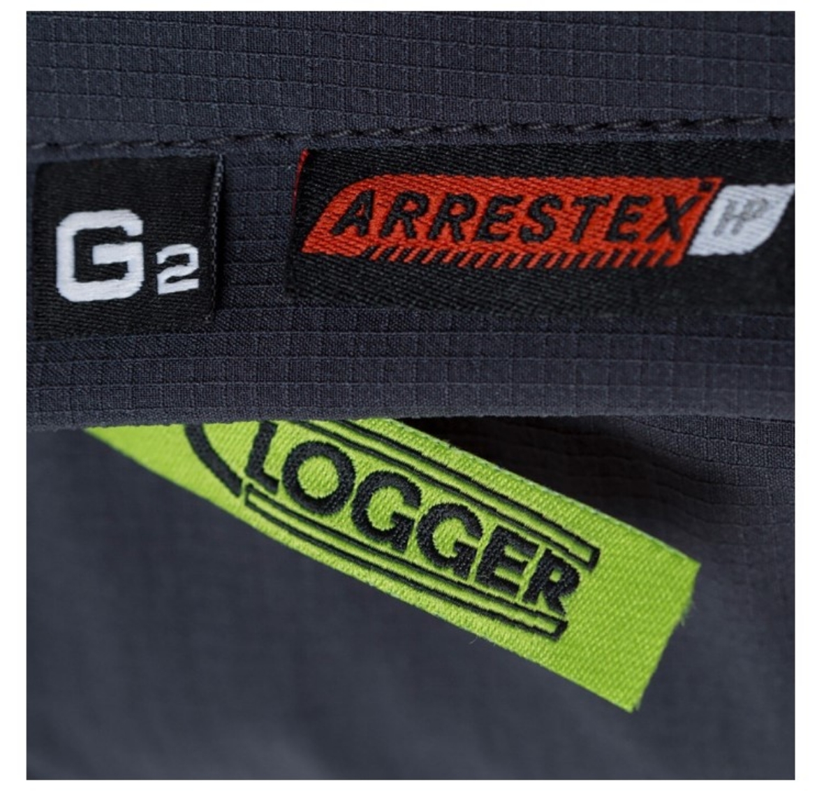 Picture of CLOGGER Zero Gen2 Light and Cool Men's Chainsaw Pants - Grey/Green