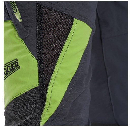 Picture of CLOGGER Zero Gen2 Light and Cool Men's Chainsaw Pants - Grey/Green