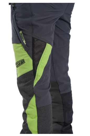 Picture of CLOGGER Zero Gen2 Light and Cool Men's Chainsaw Pants - Grey/Green