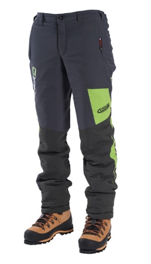 Picture of CLOGGER Zero Gen2 Light and Cool Men's Chainsaw Pants - Grey/Green