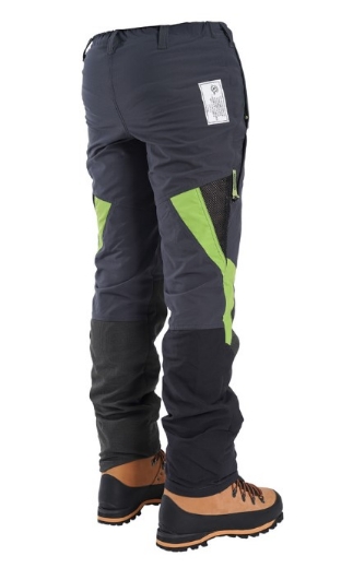 Picture of CLOGGER Zero Gen2 Light and Cool Men's Chainsaw Pants - Grey/Green
