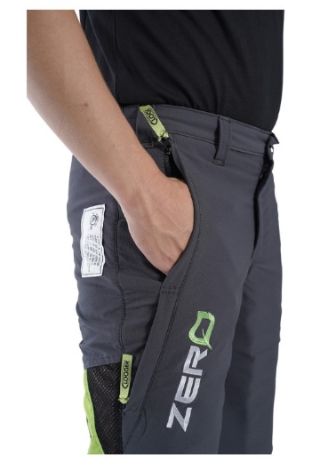 Picture of CLOGGER Zero Gen2 Light and Cool Men's Chainsaw Pants - Grey/Green
