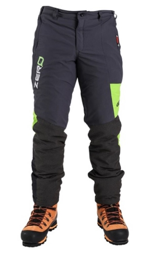 Picture of CLOGGER Zero Gen2 Light and Cool Men's Chainsaw Pants - Grey/Green