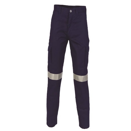 Picture of DNC Cotton Drill Cargo Pants with 3M R/Tape 311gsm