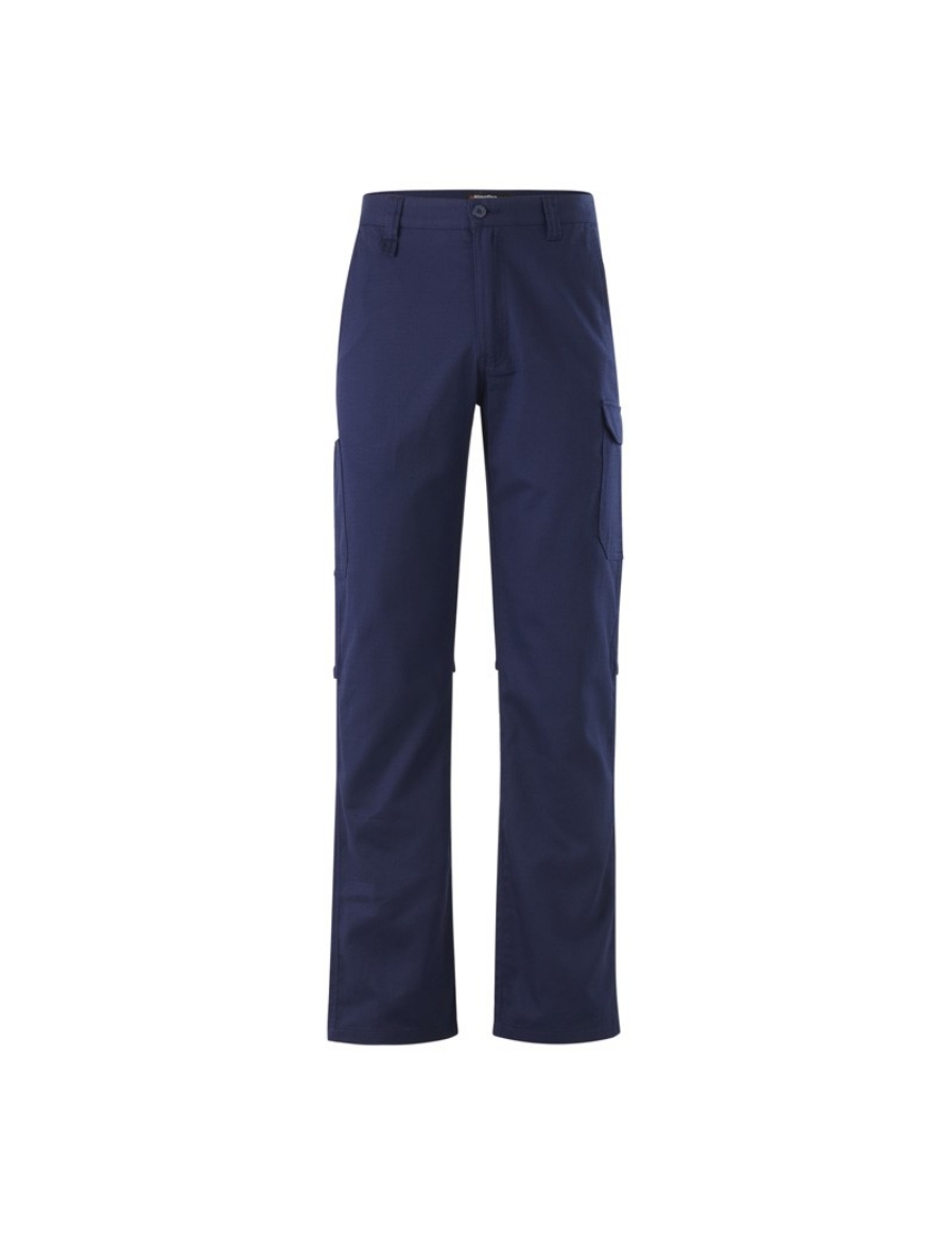 Picture of KING GEE Workcool 100% Cotton Ripstop Navy Cargo Pant 235gsm